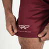 Combat Shorts BJJ Atlas Apex Burgundy