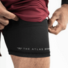 Burgundy Shorts Atlas Apex No Gi Gear