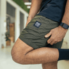 Atlas Green Shorts Street Ripstop BJJ Brazilian Jiu Jitsu
