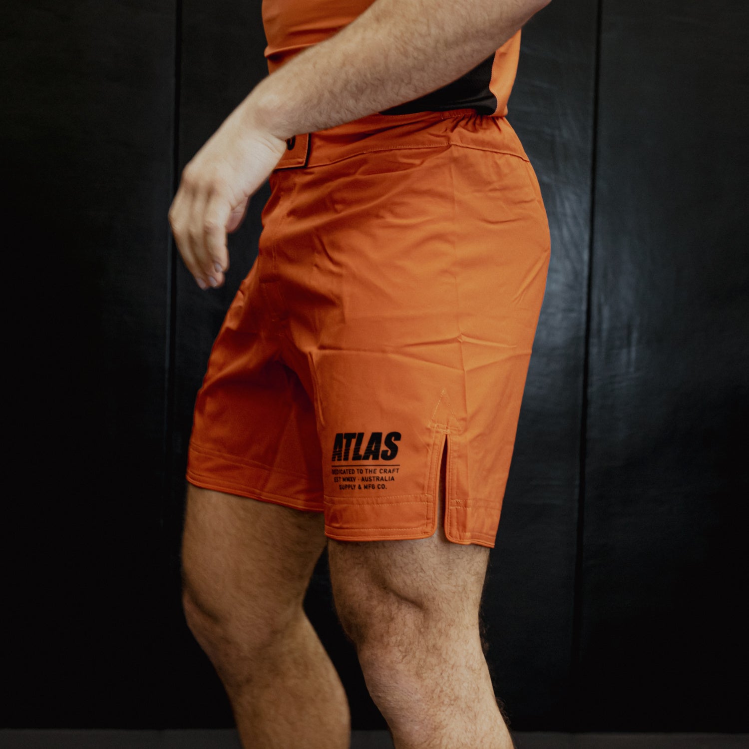 Splitter Shorts - Burnt Orange